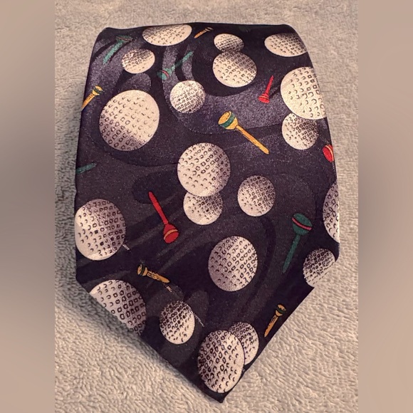 Steven Harris Other - Steven Harris men’s tie with golf balls and tees.
